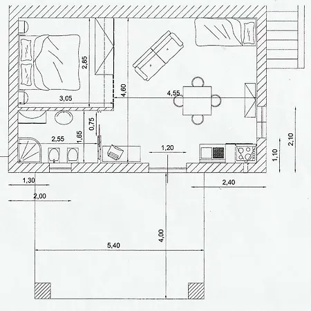 Apartment Grazioso Monolocale Della Casa Dell'olivo *